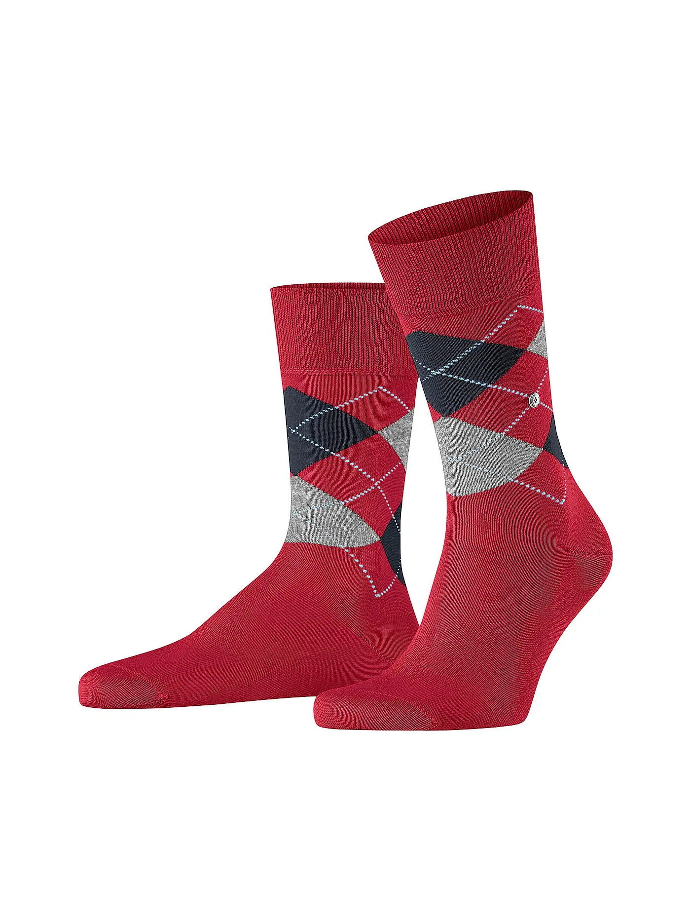 BURLINGTON | Herren Socken MANCHESTER 40-46 rock | rot